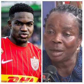 Ernest Nuamah and mum, Regina Nuamah