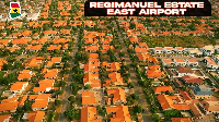 An aerial view of the Regimanuel Estate
