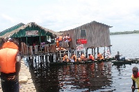 Nzulezu village on stilt is one tourist attraction that requires insurance