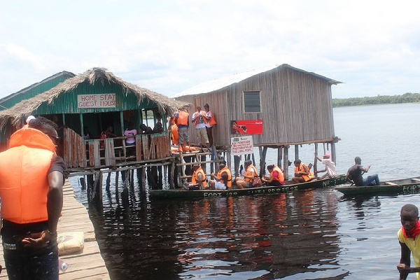 Nzulezu village on stilt is one tourist attraction that requires insurance