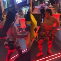 Moesha Budoung spotted in town giving another sexy dance