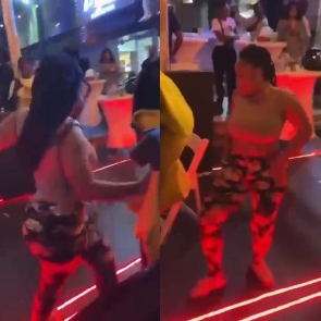 Moesha Budoung spotted in town giving another sexy dance