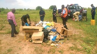File photo: Some narcotics sized by the police