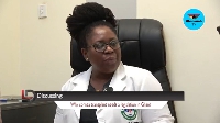 Cornea Specialist at Korle-Bu Teaching Hospital, Dr. Gladys Fourdjour