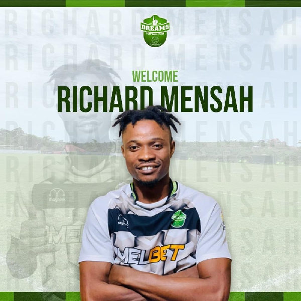 Defender Richard Mensah