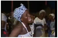 Some of the residents jubilating over the commissioning of the project