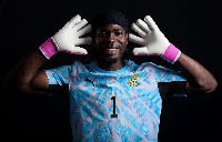 Black Stars goalkeeper Lawrence Ati-Zigi