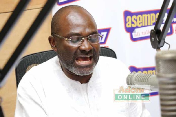 MP for Assin Central,Hon Kennedy Agyapong