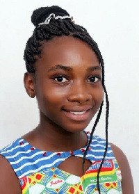 Lily Ama Tugbah, fought hard to win the 10th edition of the Spelling Bee competition.