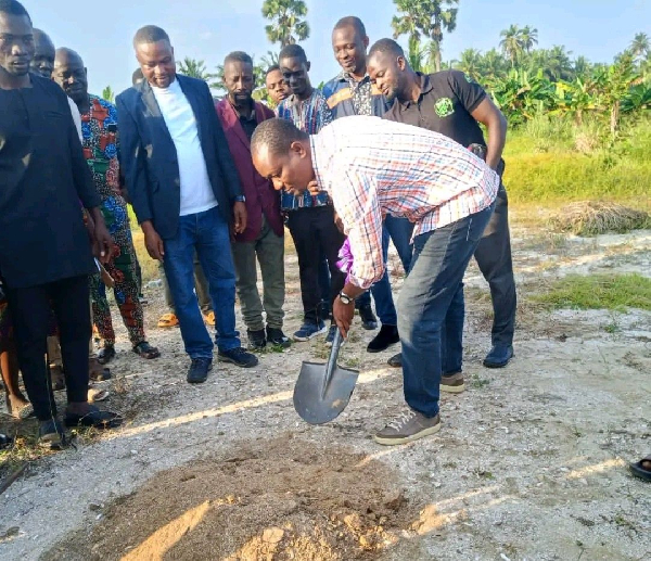 Emmanuel Armah-Kofi Buah gives support to the development of the district