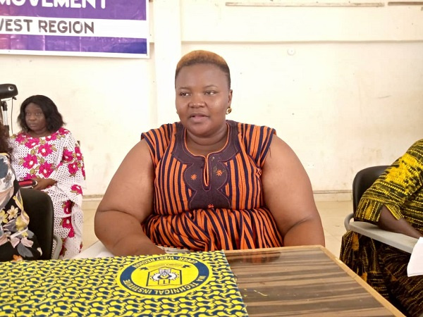 Upper West Regional Director of the Department of Gender, Charity Batuure