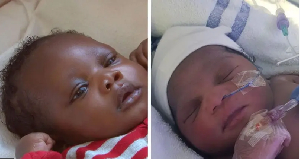 Siblings Harry (left), Roman (right) and Elsa all abandoned as newborns