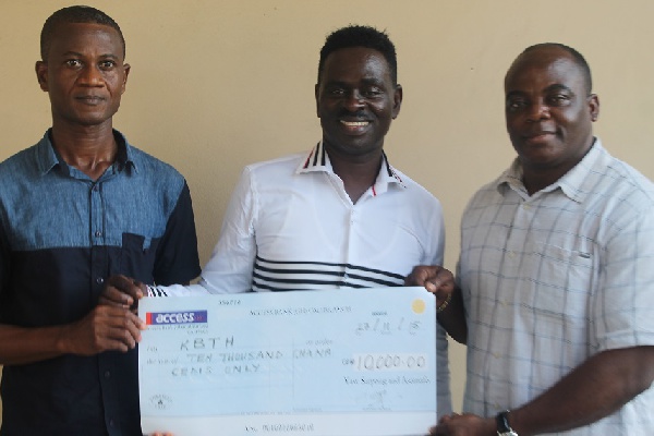 Ace gospel group, Yaw Sarpong and Asomafo donate to KBTH