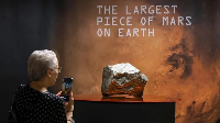 This millions-of-years-old piece of the Red Planet is the largest ever found on Earth