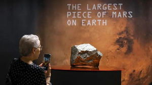 This millions-of-years-old piece of the Red Planet is the largest ever found on Earth