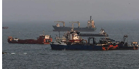 The Strait of Hormuz has effectively been closed since the start of the war in Iran (file photo)