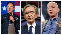 Only one of the world's top 10 richest is based outside of the US; Bernard Arnault