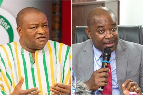 Ayariga (L) accuses Prof Jinapor (R) of lying about sending him a letter to prove his ‘Dr’ title