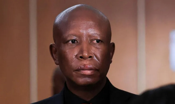 South African politician Julius Malema