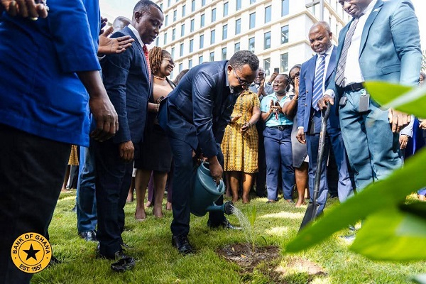 The initiative is part of the Bank's broader environmental commitment to plant 60 trees