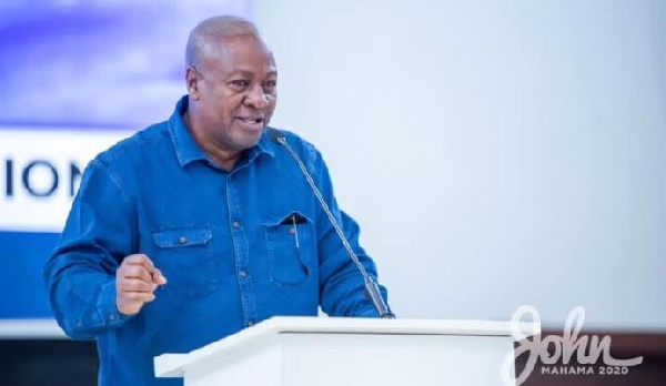 Akufo-Addo’s govt the luckiest under the Fourth Republic – Mahama