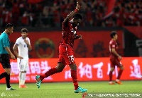 Asamoah Gyan scores on Shanghai SIPG debut