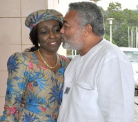 Nana Konadu Agyemang Rawlings, Former first lady of Ghana