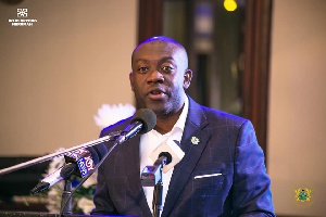 Kojo Oppong-Nkrumah is Minister of Information