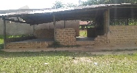 A classroom block at Presbyterian Primary and JHS, Boinso