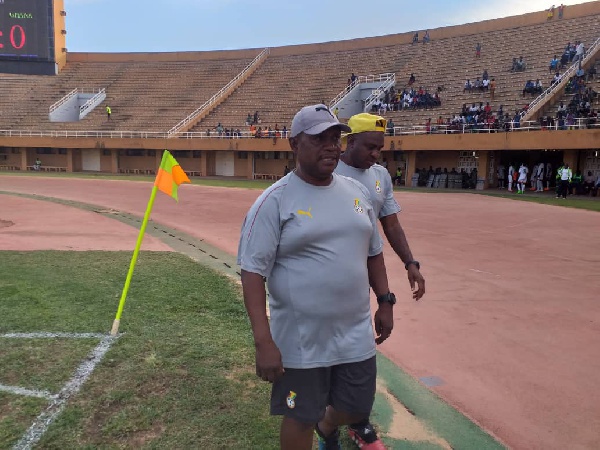 Ghana's U-20 coach Jimmy Cobblah