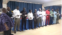 New GIFF executives during swearing-in ceremony