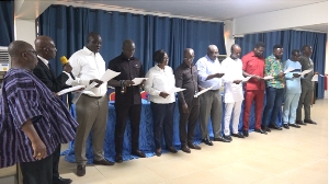 New GIFF executives during swearing-in ceremony