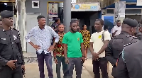 Police personnel were called to the scene after the alleged incident