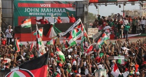 Ndc Supporters At Cape Coast Campaign Launcheople