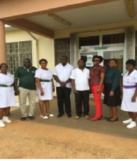 The GPSF on 25TH March 2017 made their maiden trip to Tarkwa Municipal Hospital in Ghana