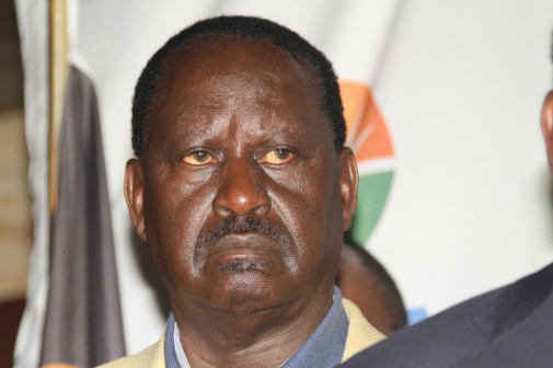 Kenyan opposition leader Raila Odinga