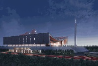 Outlook of the National Cathedral which is expected to be built