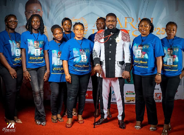 Prophet Joseph Atarah (M) with some aides