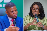 Sammy Gyamfi (left) faced off with Osei Asare (right) at the PAC meeting on Tuesday