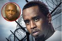 A picture of Diddy and Jamaican drug lord known as Dudus
