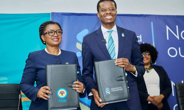 Under the agreement, all Standard Chartered Zambia WRB clients will transfer to FNB Zambia
