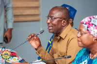 Andrew Amoako Asiamah was spotted at Parliament's orientation programme despite Minority's boycott