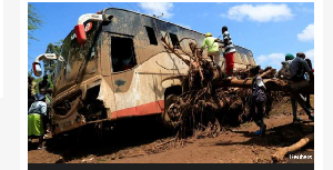 Kenya's President  cited the impact of today's floods in Kenya as proof that more action is needed