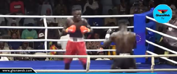 Full fight: Watch Freezy Macbones' round two knockout victory over Gabriel Adoku