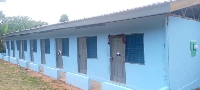 The 9-unit bungalow built for the teachers of Tsledom M/A Basic school