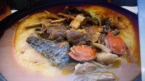 A bowl of fufu with soup (File photo)