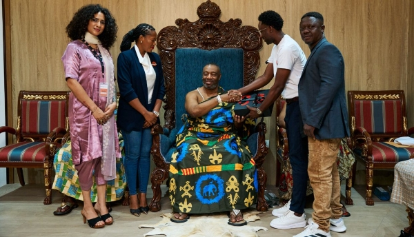 Ga Mantse, Tackie Teiko Tsuru II and organisers of PKO Homowo FightFest