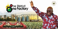The programme will be the formal launch of the implementation of the One District One Factory policy