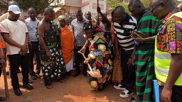 The Kwadaso Municipal Assembly has officially cut sod to construct three Senior High Schools