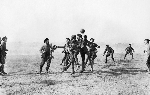 December 25, 1914:  The day World War I soldiers dropped their guns to play football
